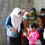 Wakil Bupati Gresik Aminatun Habibah saat membuka sanggar pendidikan bagi anak berkebutuhan khusus di Kecamatan Dukun, Kamis (6/1/2022)./ Foto: tbk
