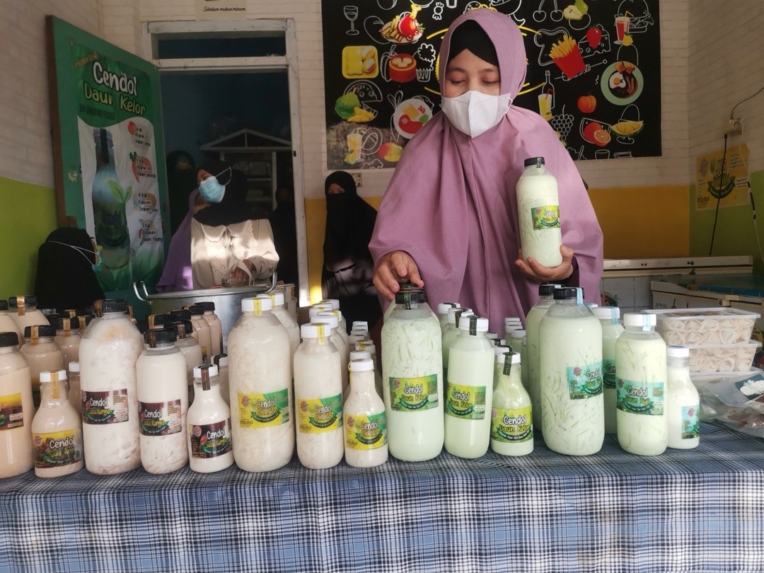 Segar Dan Penuh Vitamin Cendol Daun Kelor Di Gresik Cocok Jadi Menu