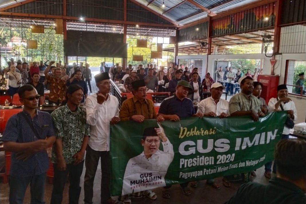 Rangkul Masyarakat Rentan di Gresik, Gus Muhaimin Dapat Dukungan Petani Melon dan Nelayan Pantura