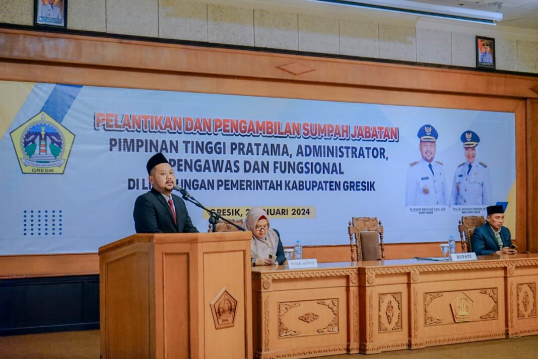 bupati gresik targetkan pendapatan daerah 2024 surplus