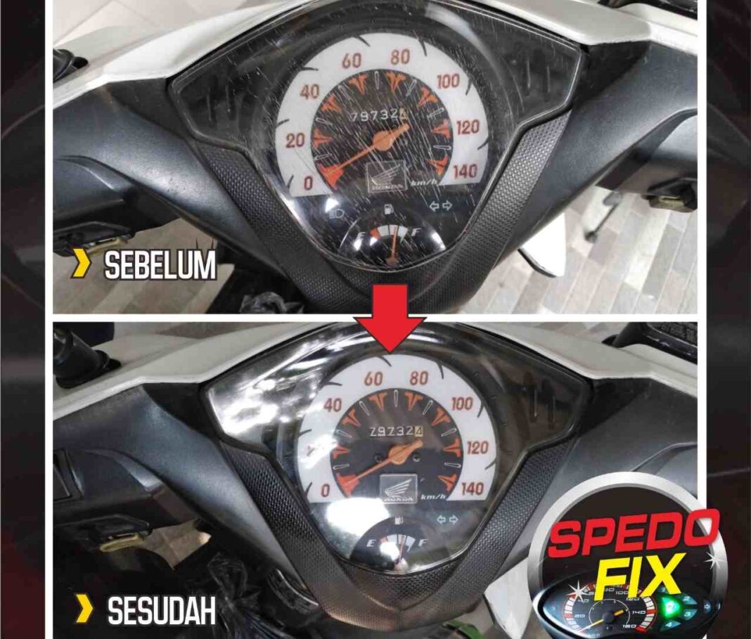 Cara Menghilangkan Noda Retak Di Kaca Speedometer Motor Gresik Satu