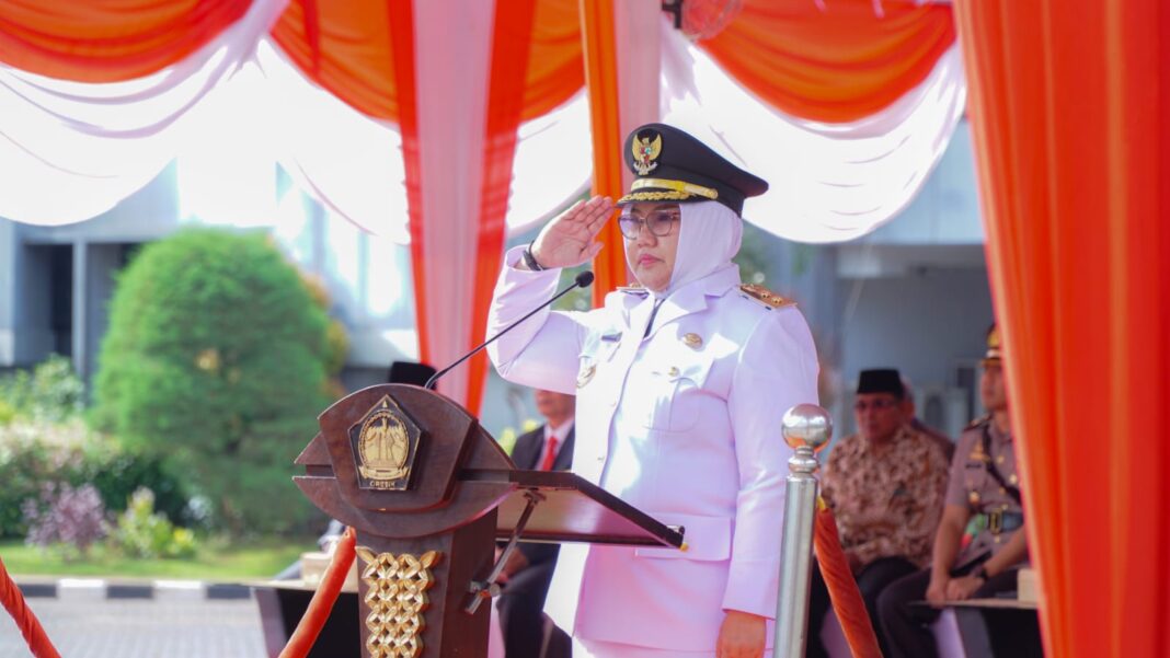 peringati hari otonomi daerah, wabup gresik ajak laksanakan amanat mendagri tentang pembangunan