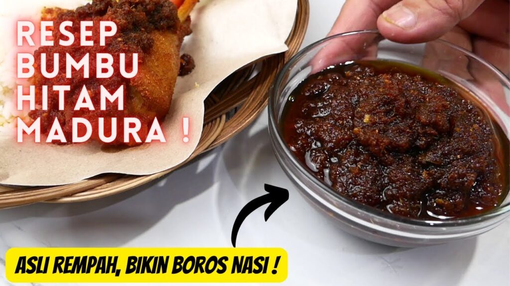 sambal bebek bumbu hitam