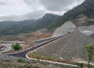 pembangunan bendungan tugu ternggalek