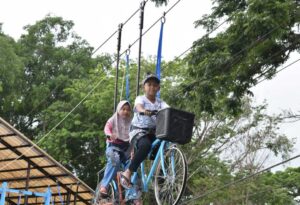 sepeda gantung, magetan park