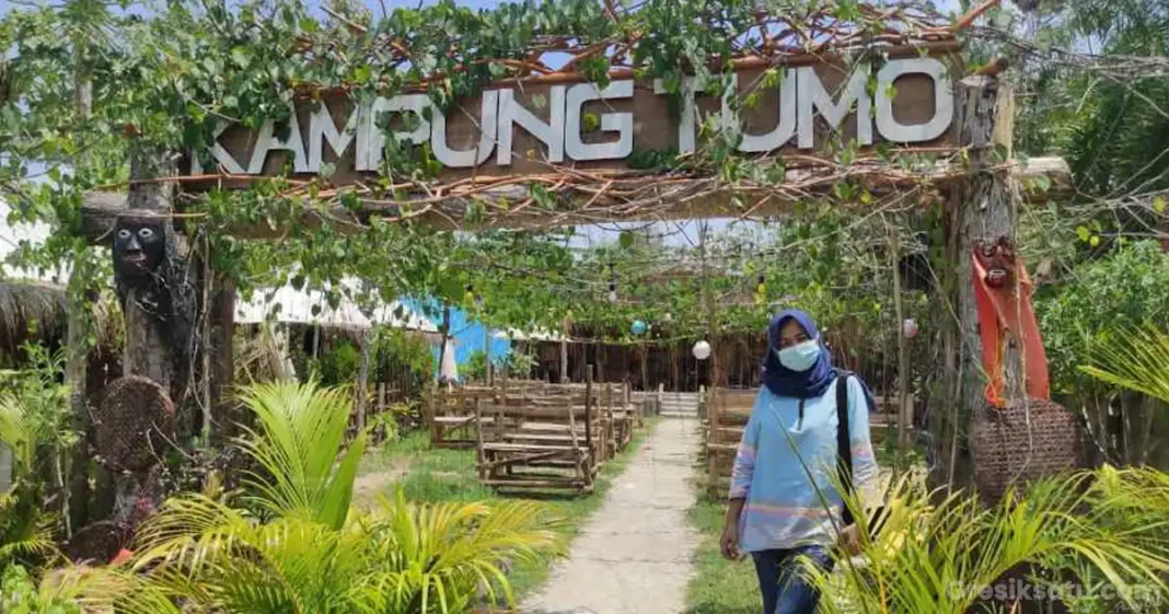 kampung tumo bojonegoro dengan suasana asri